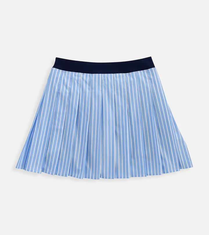 Renwick - Pleated Poplin Skirt
