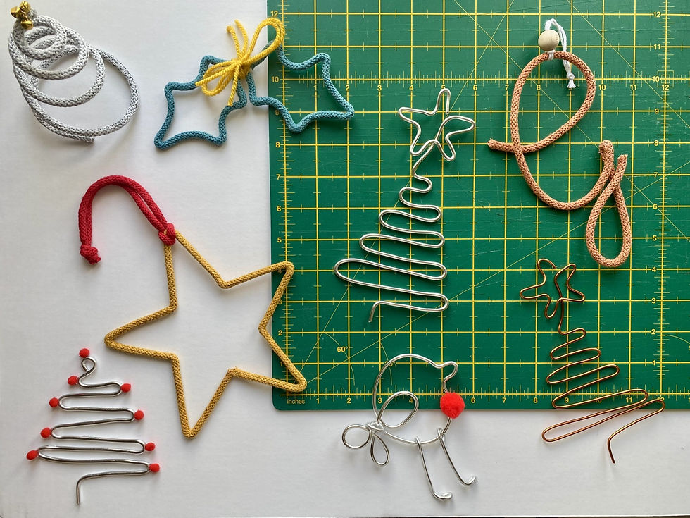 Festive Wire Decorations