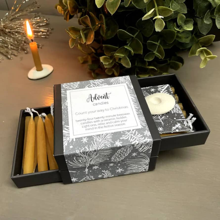 Thumbnail: Cotton & Grey Advent Candles 