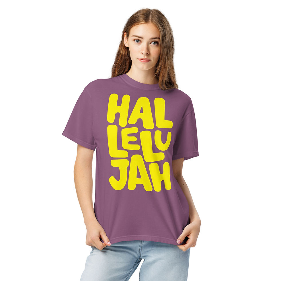 Thumbnail: Hallelujah Yellow - Comfort Colors
