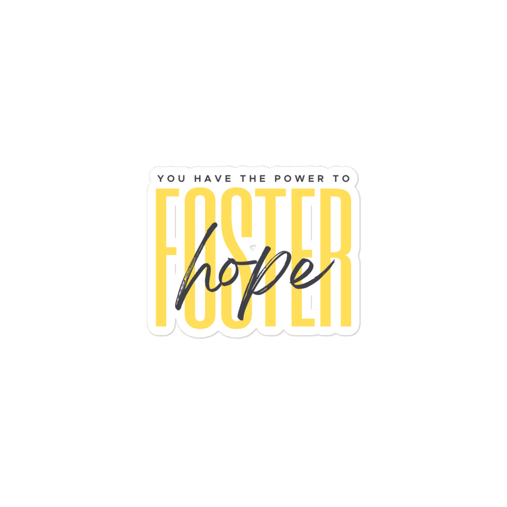 Foster Hope Sticker