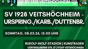 Vorschau 08.03.26 - Heimspielpremiere 2026 unserer Ersten in der Kreisliga