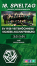 Frauen BOL - 18. Spieltag: SVV - FVgg Kickers Aschaffenburg 2:2 (1:0)