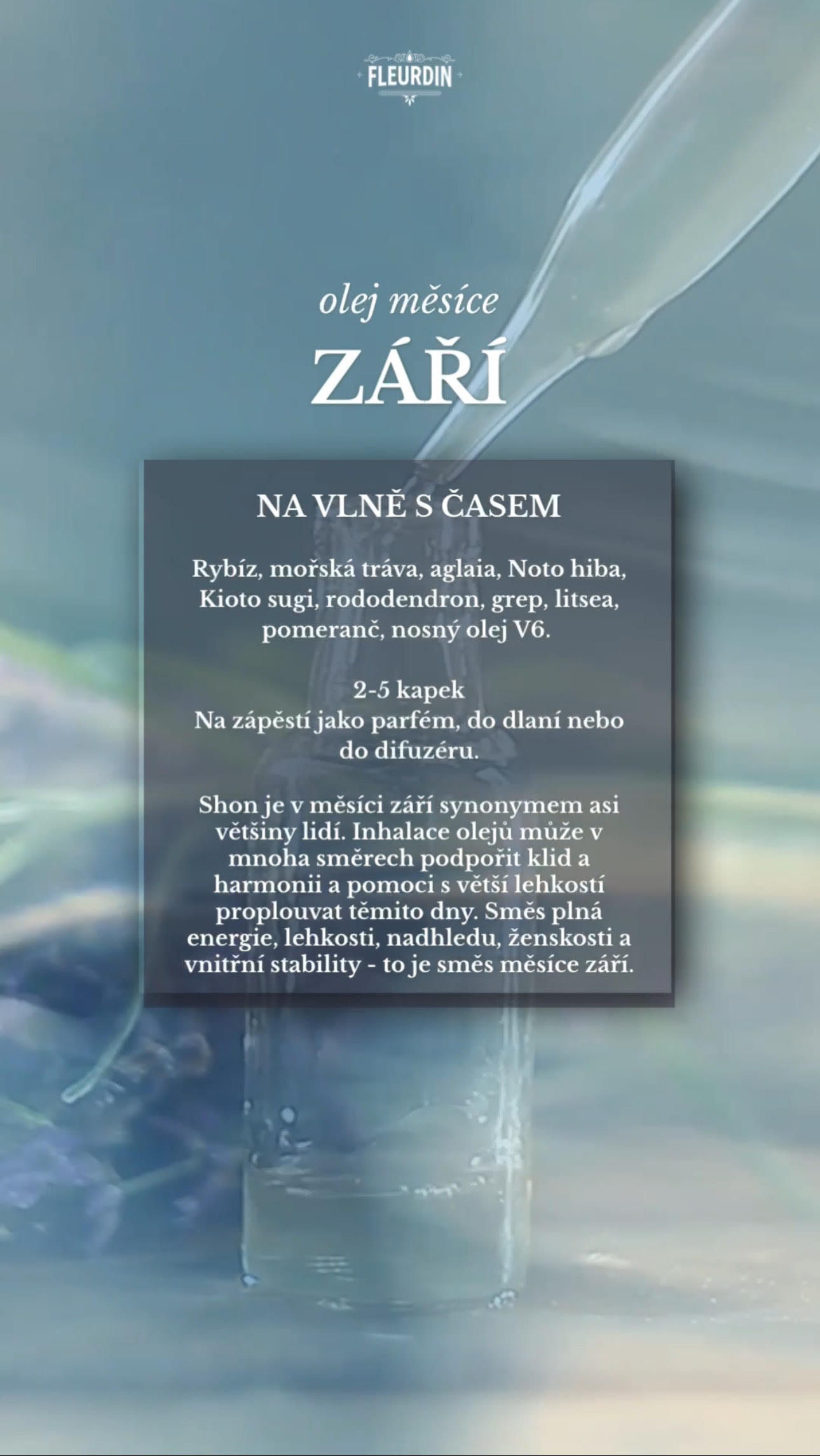 Olej měsíce - Září