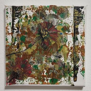 Miniaturbild: Bild-Wilde Blumen 20 x 20 cm