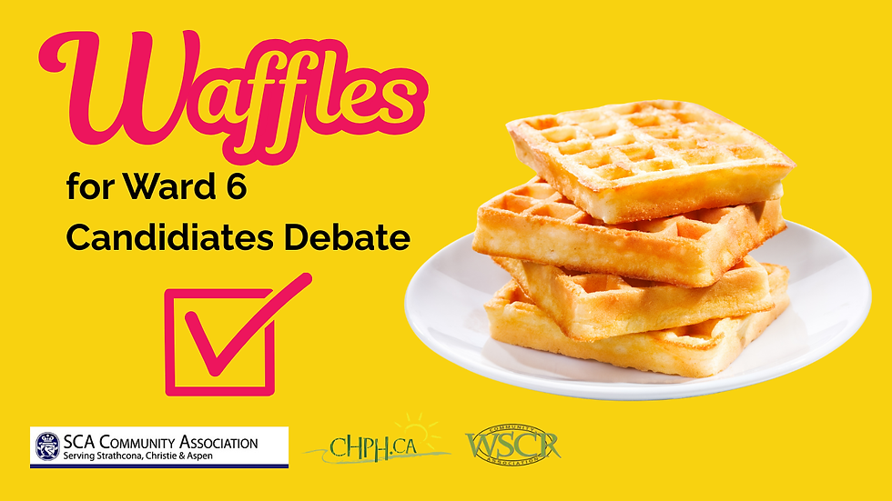 Ward 6 Municipal Election Debate. 