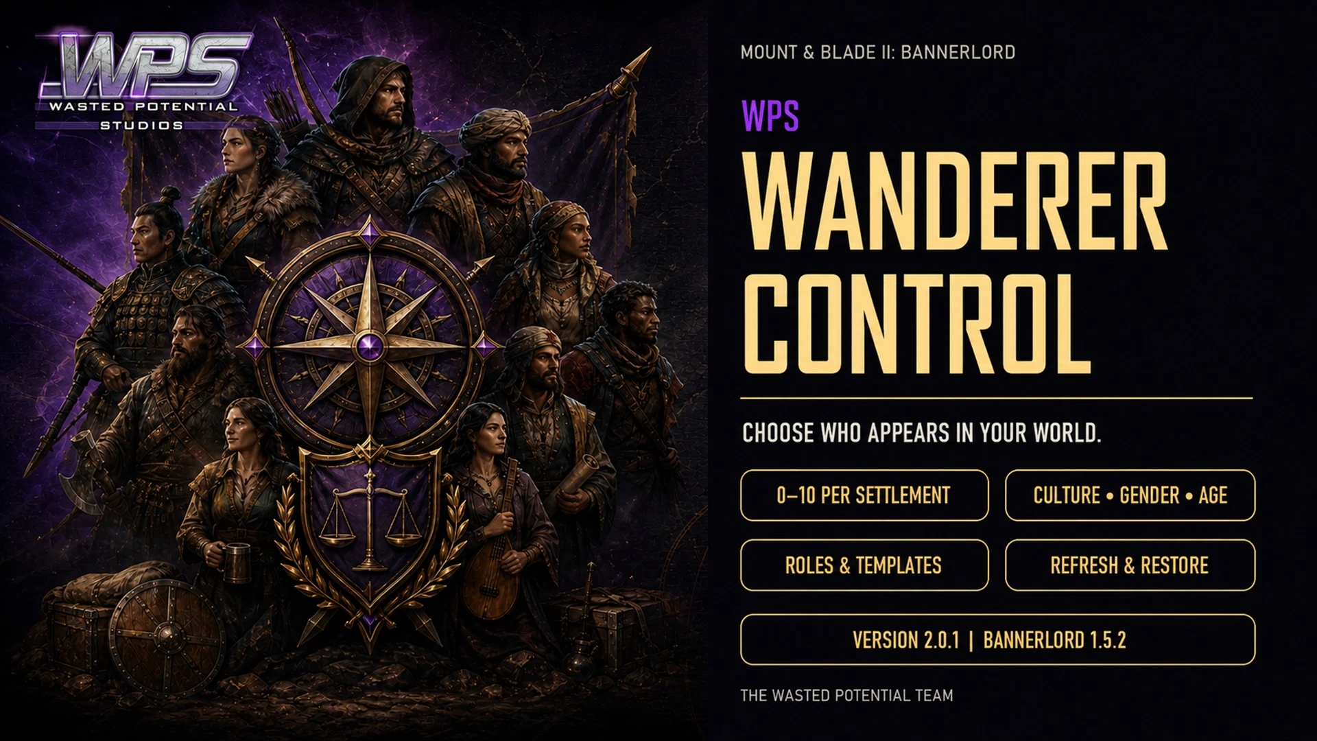Wanderer Control release artwork