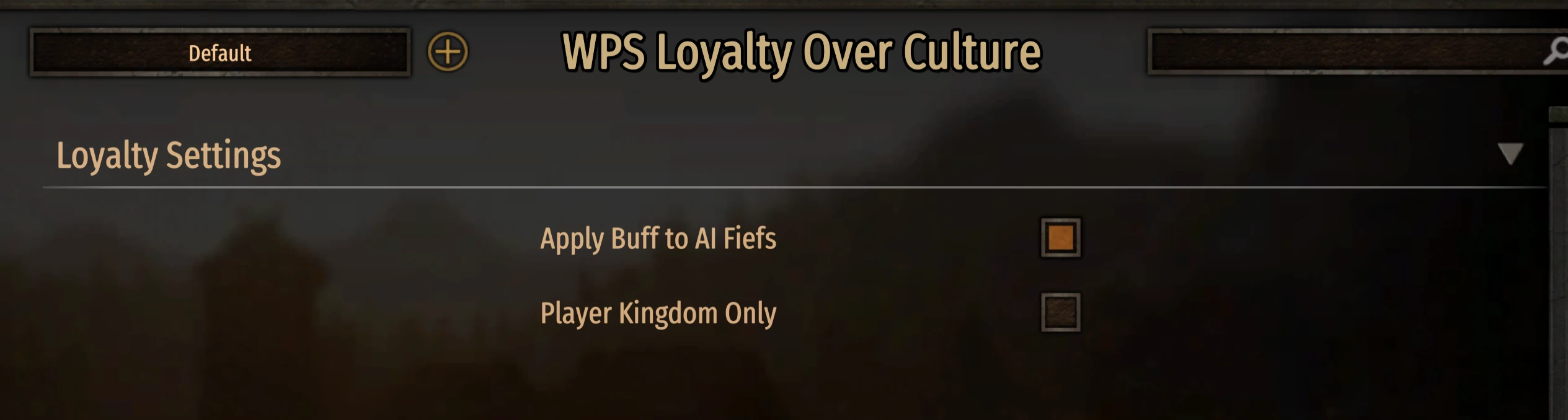 Loyalty Over Culture