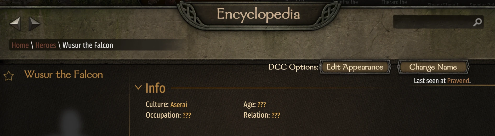 Companion Location Restored