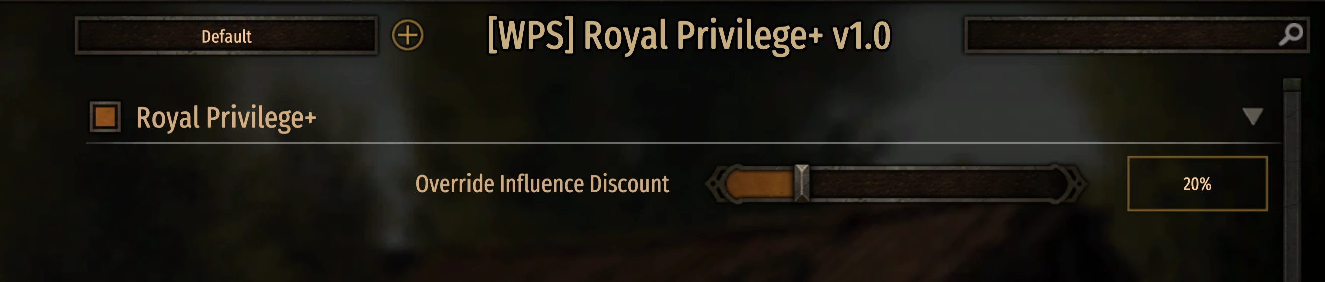 Royal Privilege