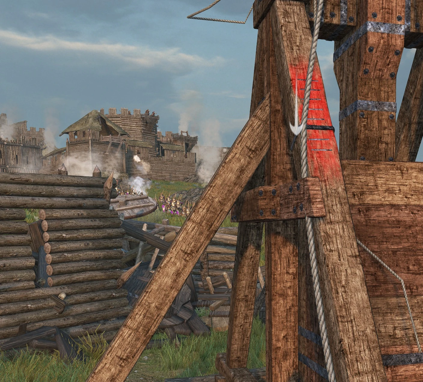 Trebuchet — Close View