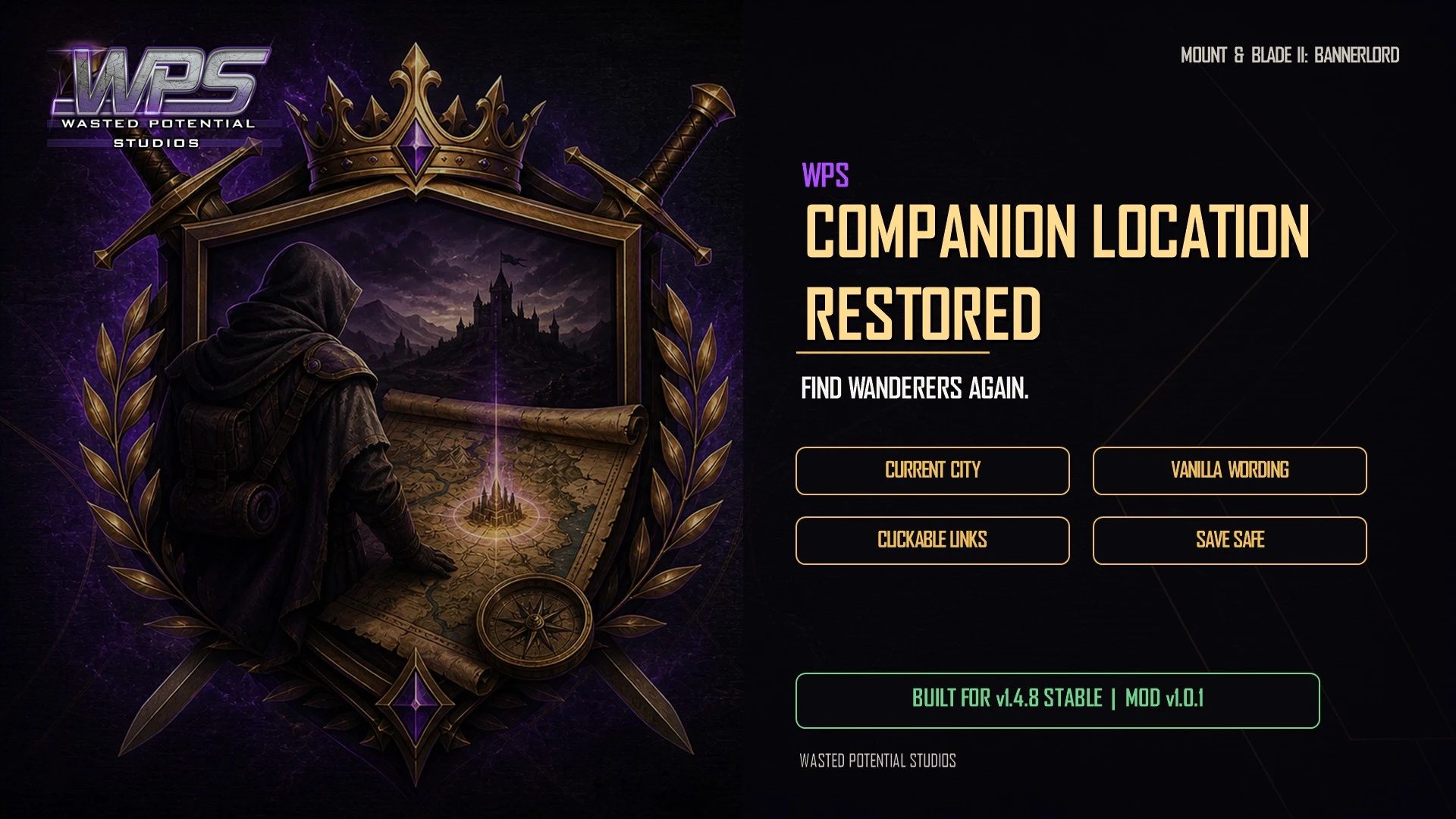 Companion Location Restored