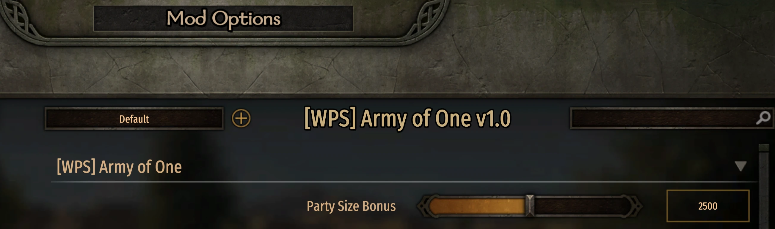 Army of One