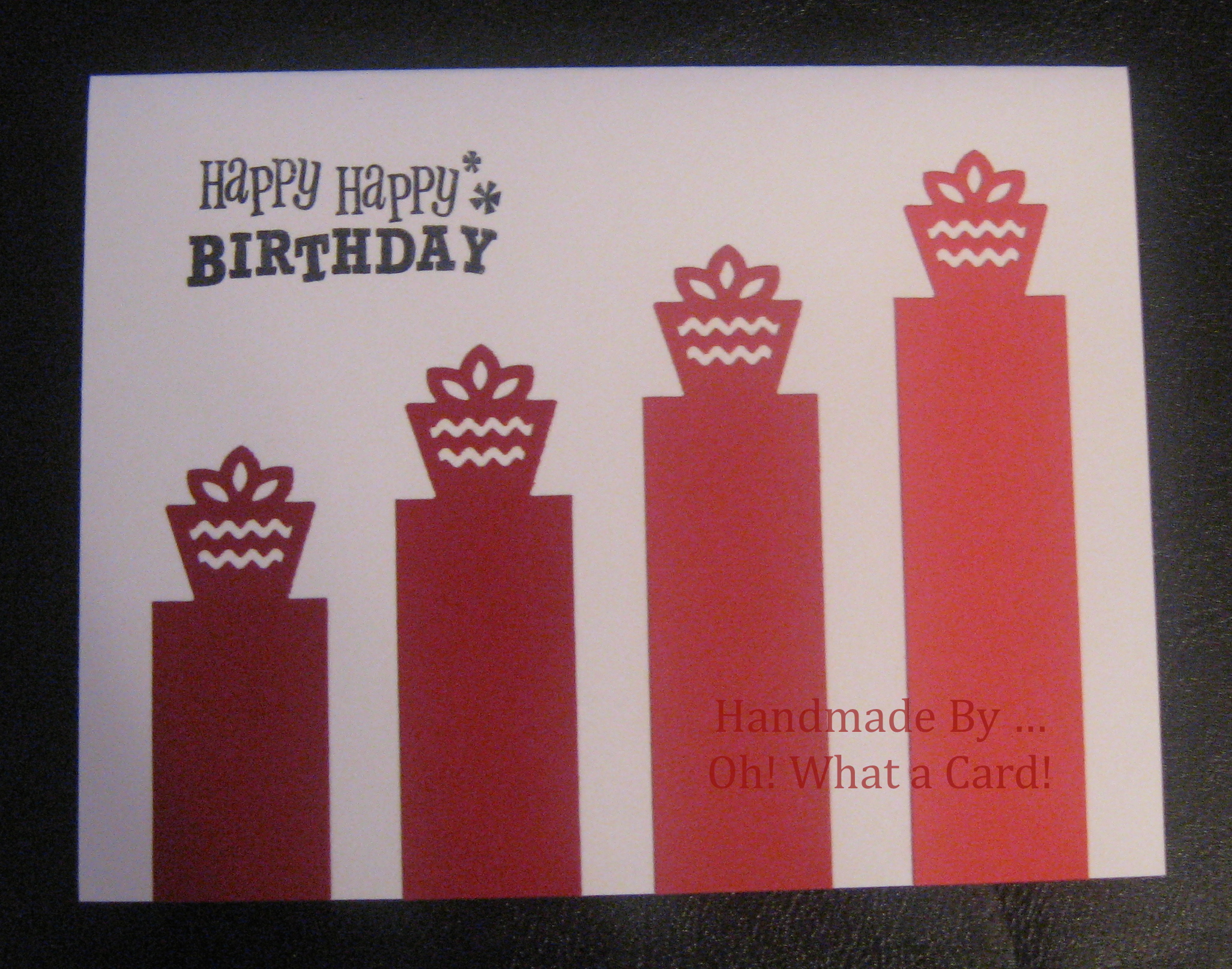 Gift Podium - Red Card