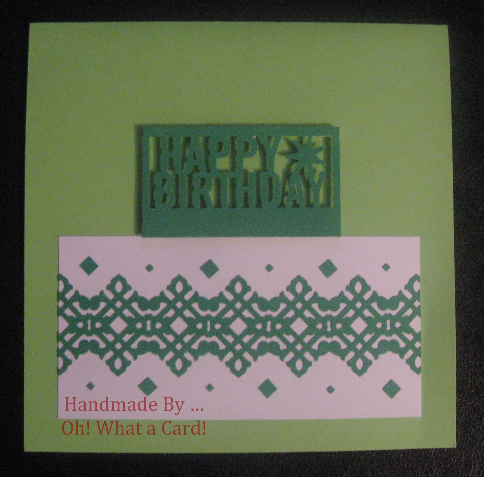 Icing on the Cake - Green