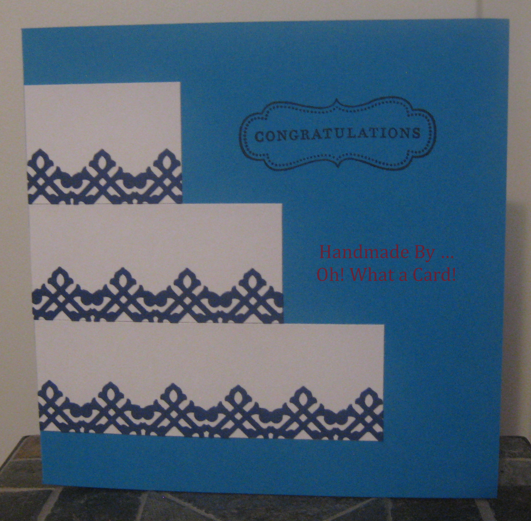 CongratuCAKEtions - Blue