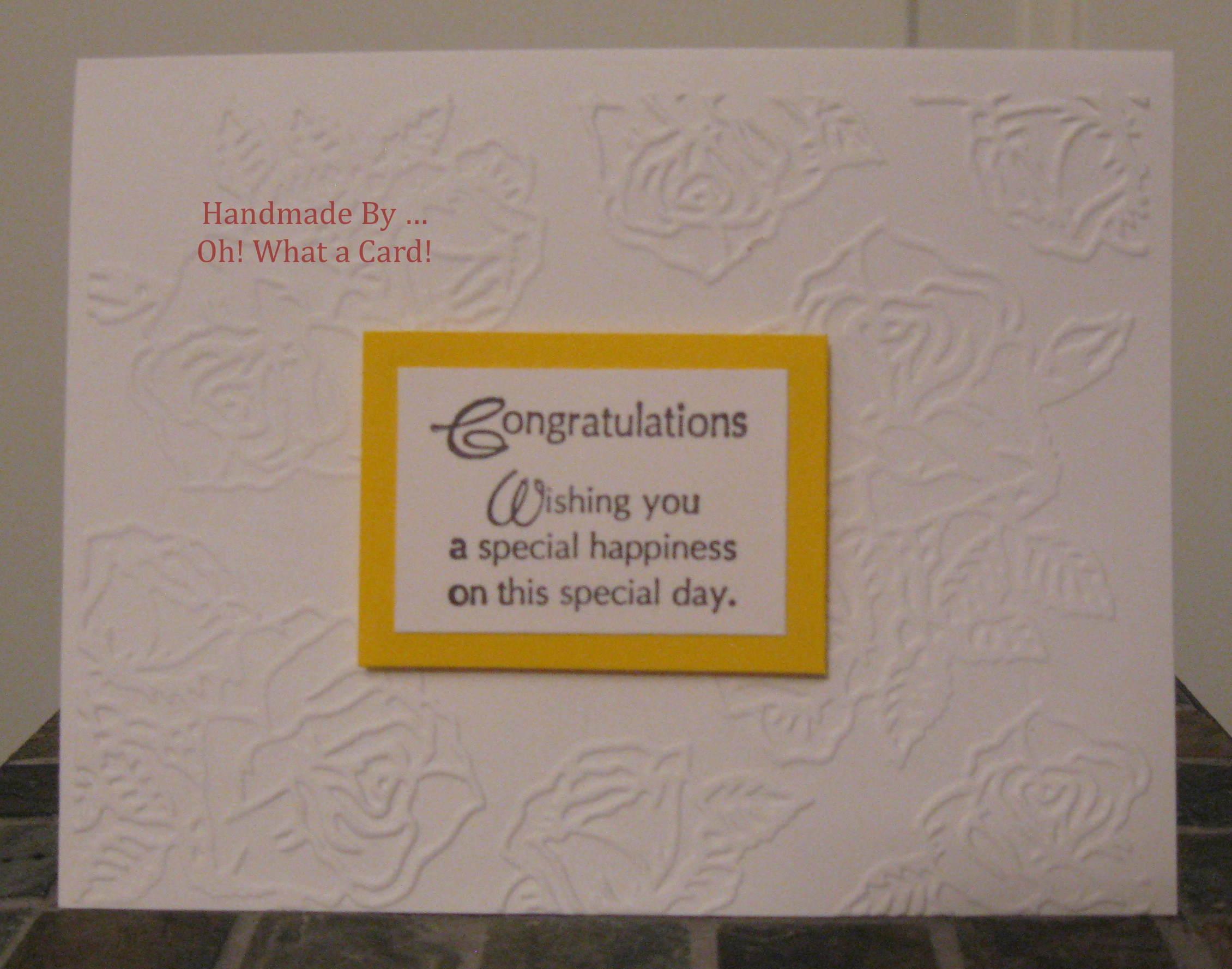 Special Day - Yellow
