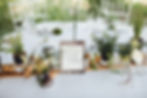 Tablescapes - a collection of items to form a "look". Here we have small living plants, fresh and dried flowers in vases