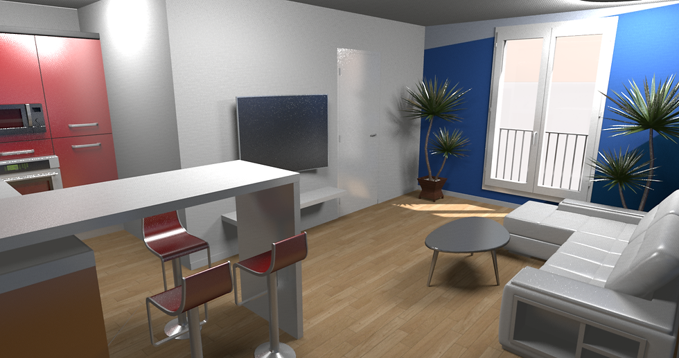 Réorganisation cuisine/séjour