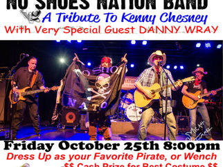No Shoes Nation Band Show               THIS FRIDAY 10/25/19!                                       