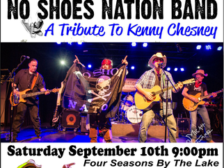 No Shoes Nation Band Returns to Four Seasons On The Lake Stafford Springs, CT This Saturday Evening 