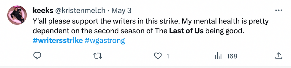 Fan of Last of Us concerned