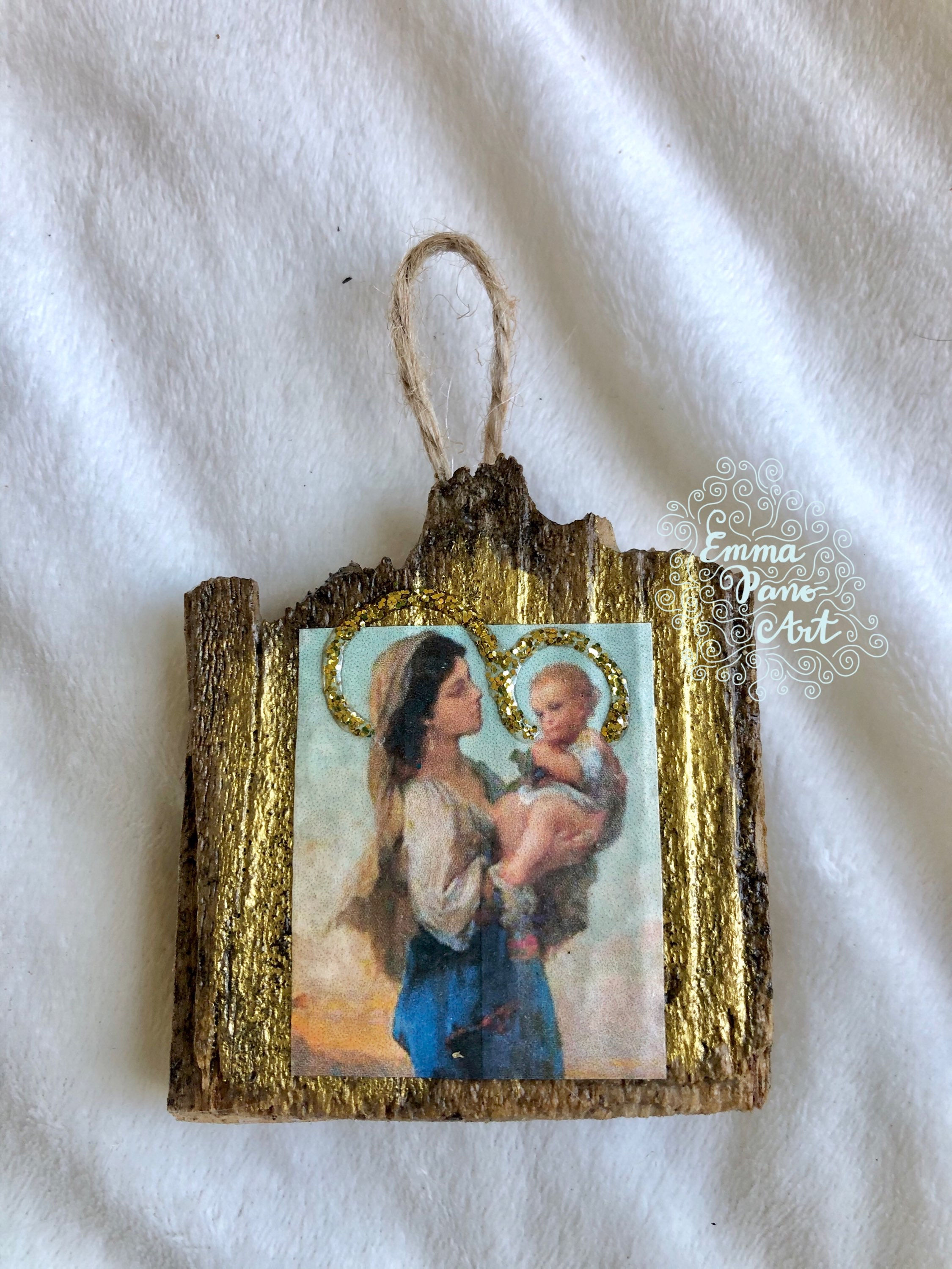 Mary and Baby Jesus Ornament