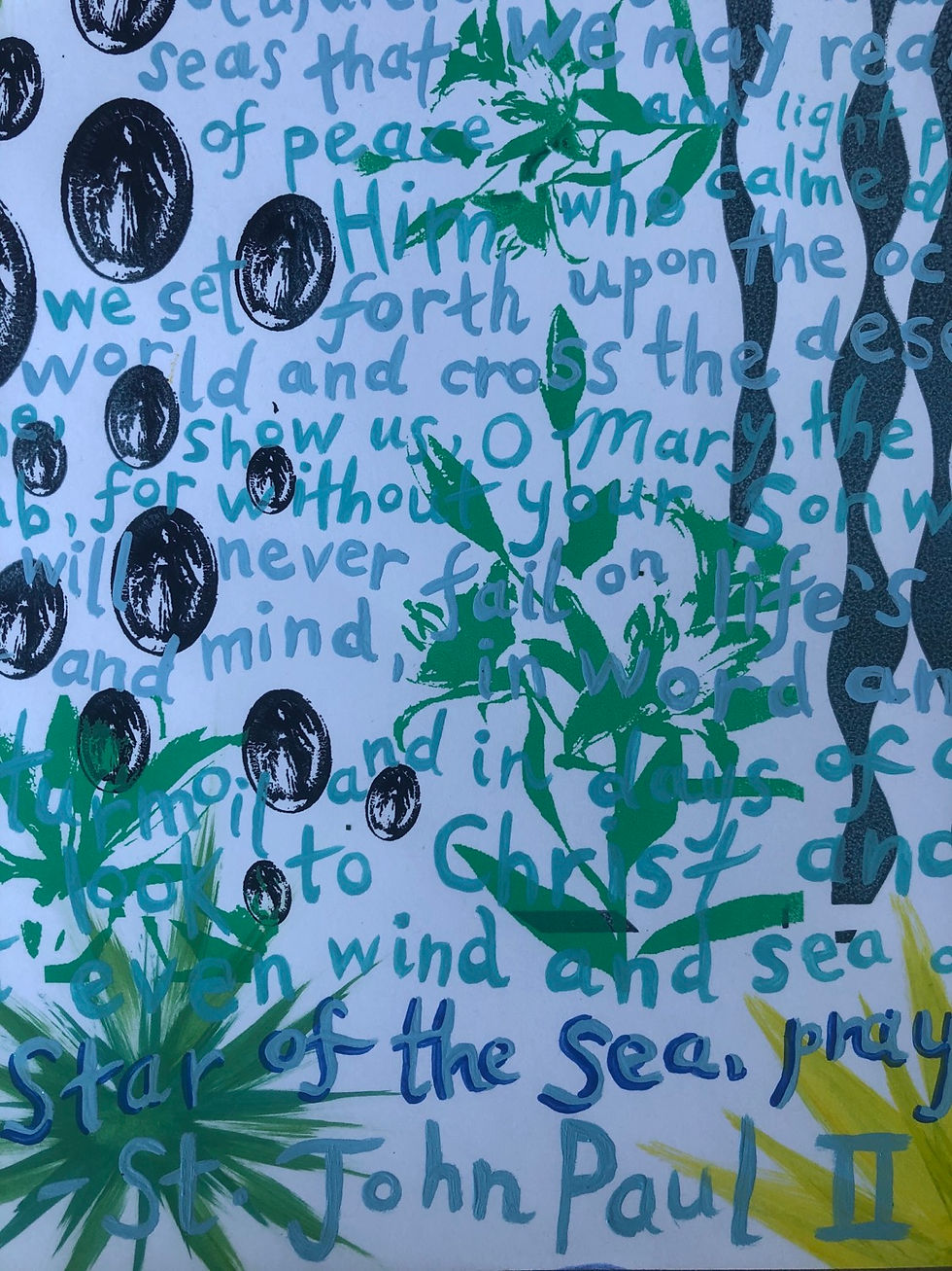 Thumbnail: Mary, Star of the Sea Print 