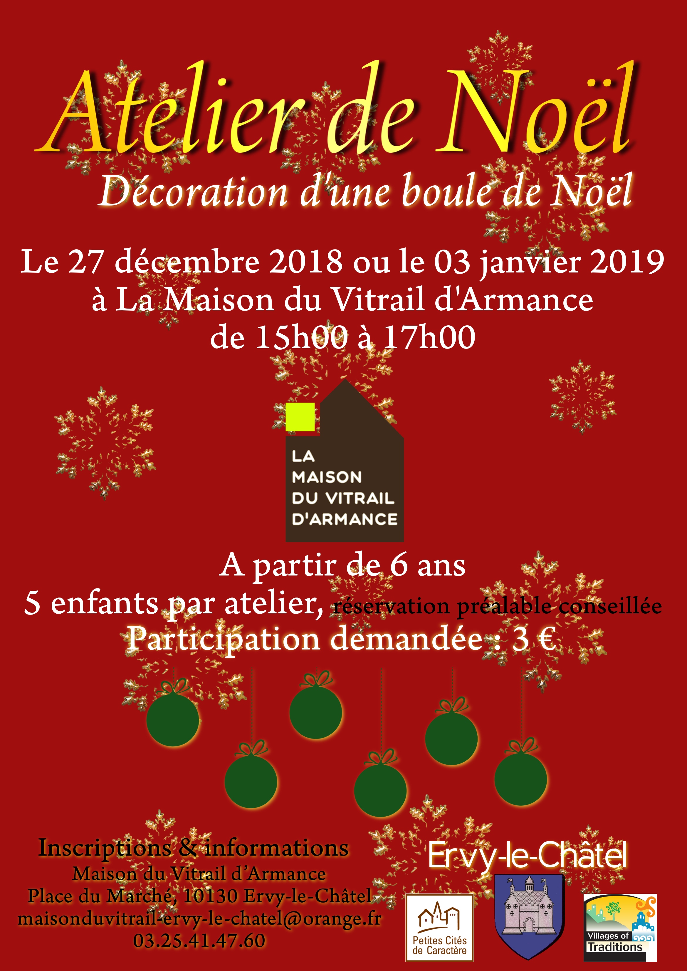 Atelier Boule De Noël