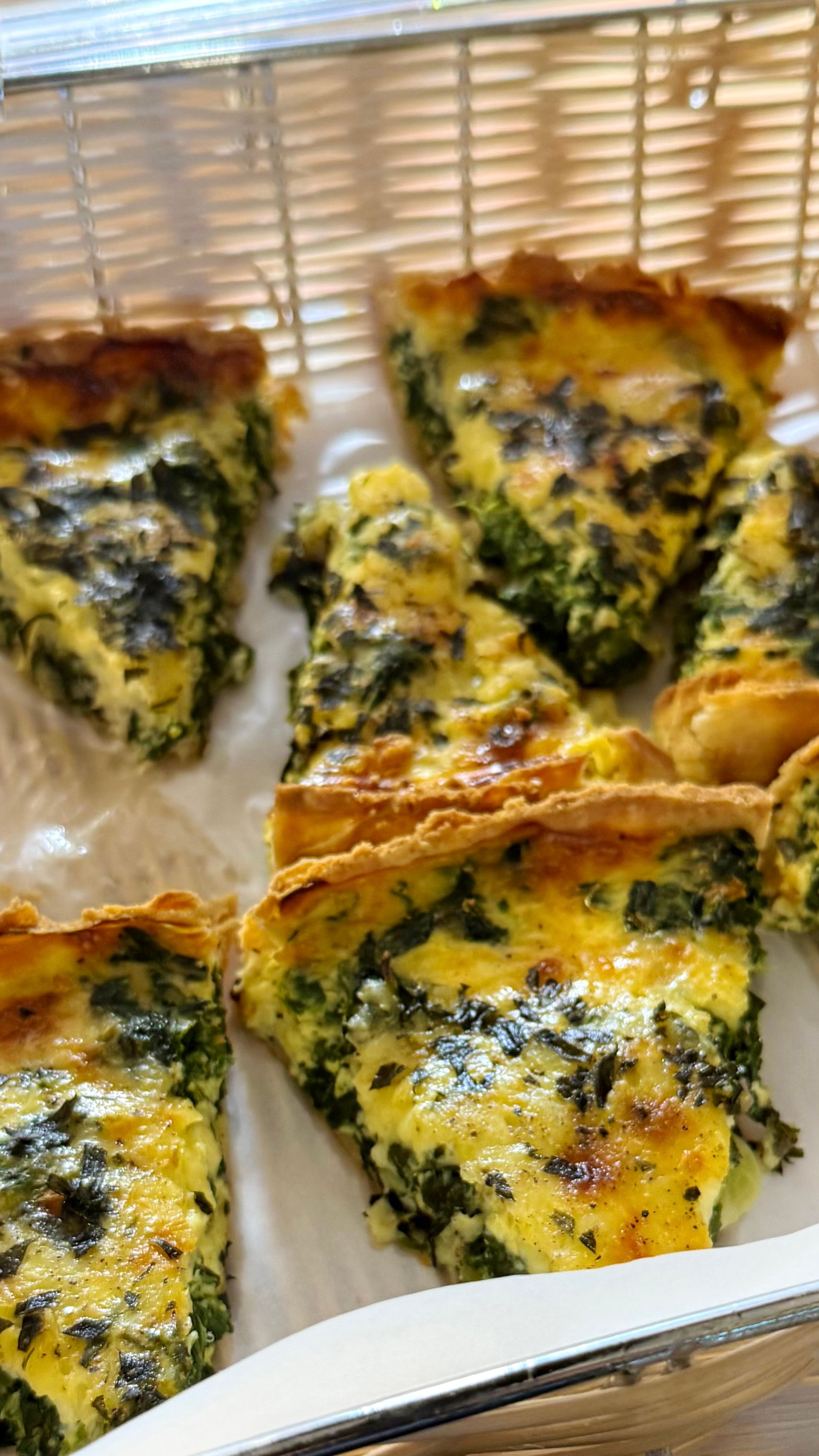 King Charles Coronation Quiche 1 Slice