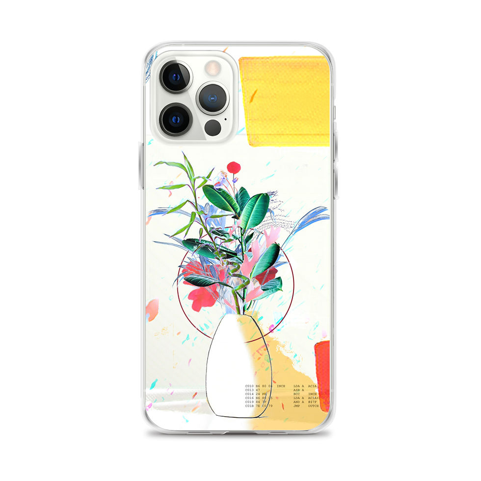 Thumbnail: MAINFRAME LEAVES #2 iPhone Case