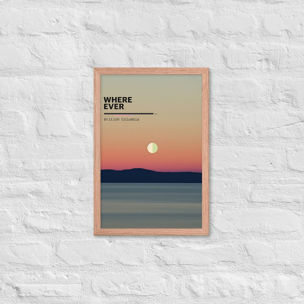 Thumbnail: WHERE EVER 006 (FRAMED)