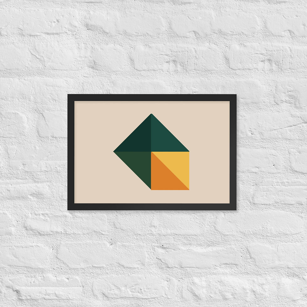 Thumbnail: GEOMETRIC 002 (FRAMED)
