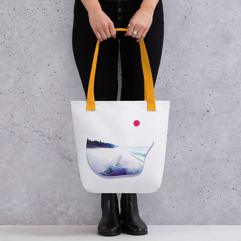 Thumbnail: RATHTREVOR BEACH Tote bag
