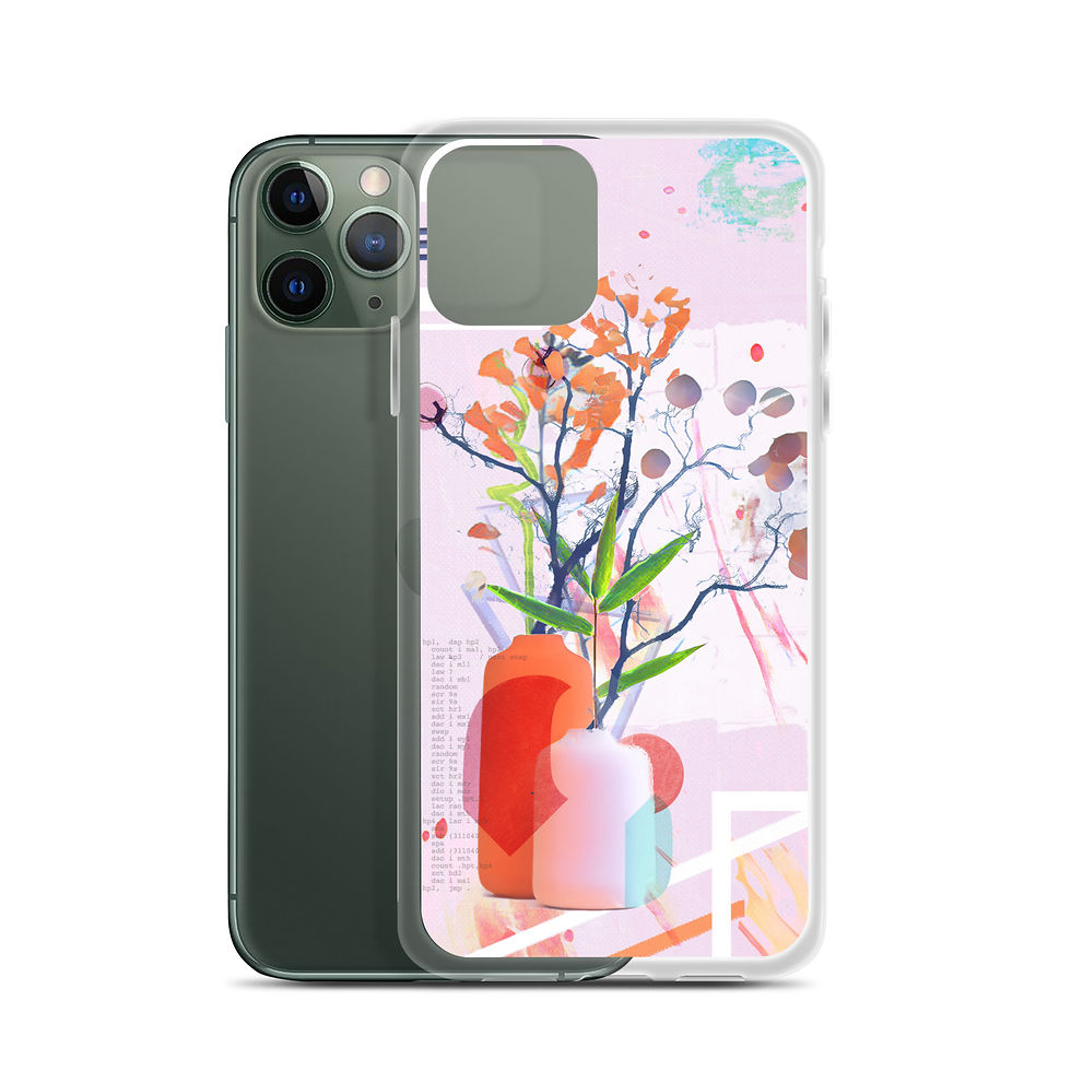 Thumbnail: MAINFRAME LEAVES #3 iPhone Case