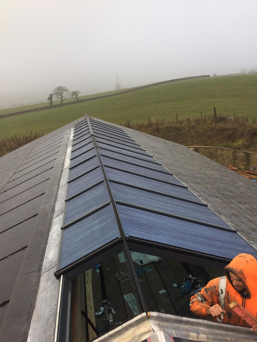 Barn Conversion, Menston, Natural Slate Re-Roof