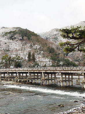 교토의 설경(雪景)의 색채