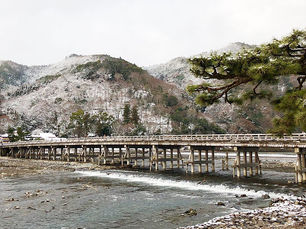 교토의 설경(雪景)의 색채