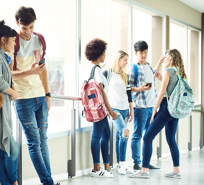 School Hallway