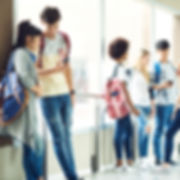 School Hallway