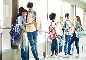 School Hallway