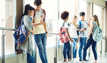 School Hallway