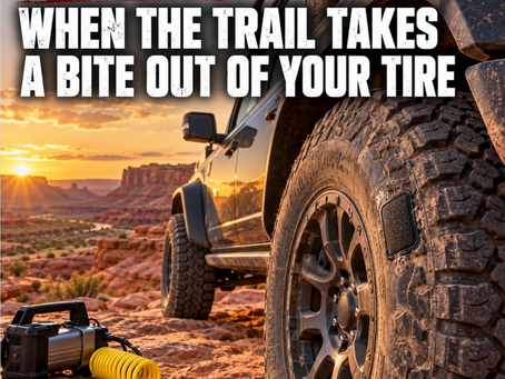Off-RoadX - Trail Report #9 - When The Trail Takes a Bite Our of Your Tire