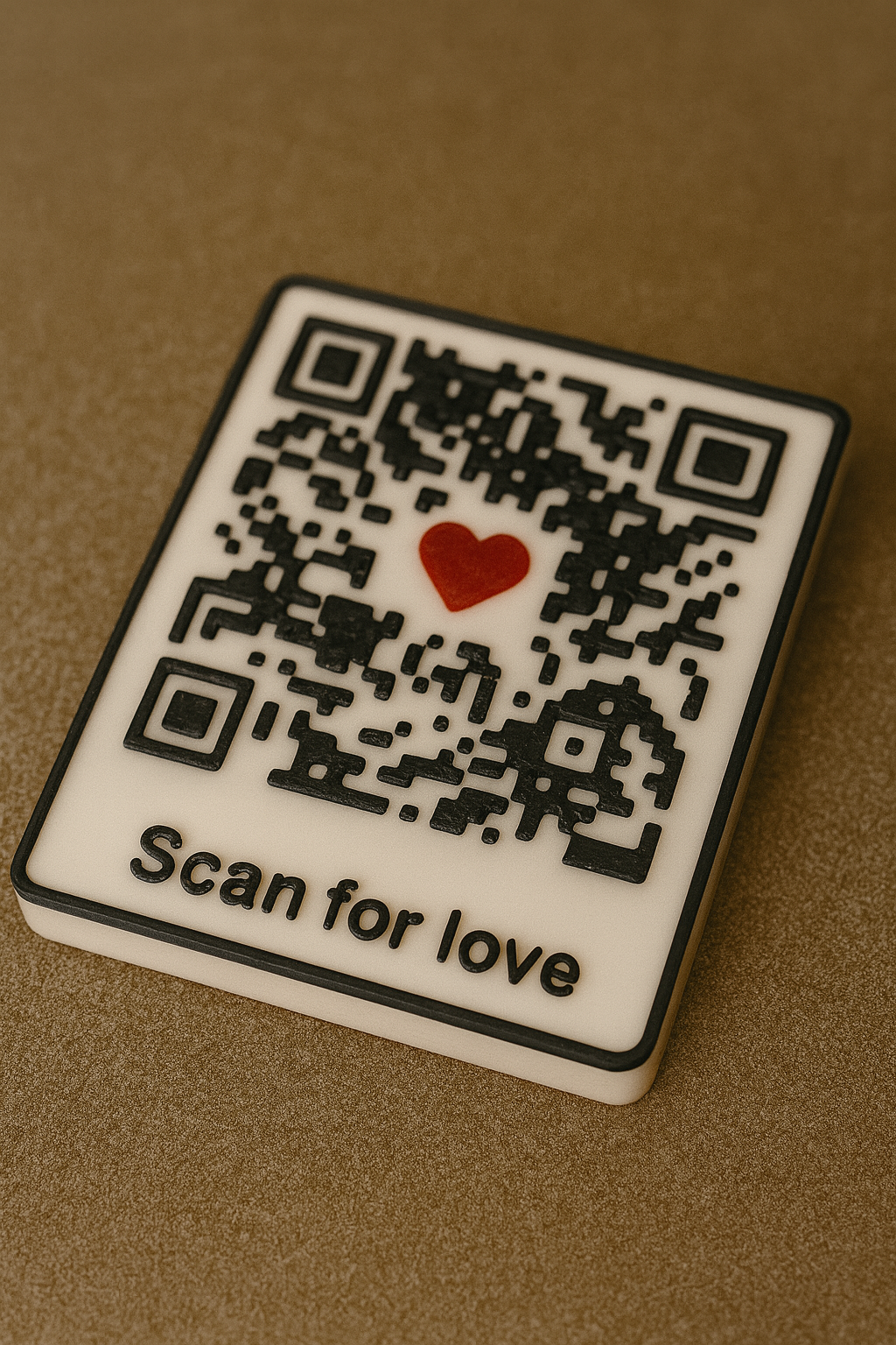 Custom QR Music Plaque