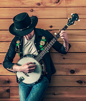 Man with Banjo