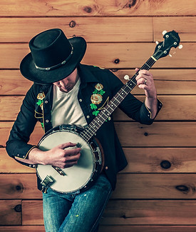 Man with Banjo