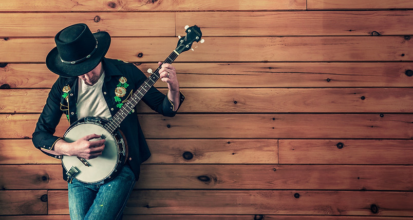 Man with Banjo