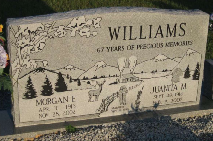Engraved Monument