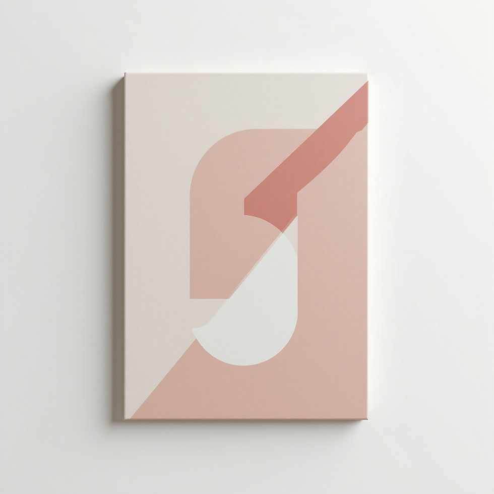 Modern Geometric Canvas