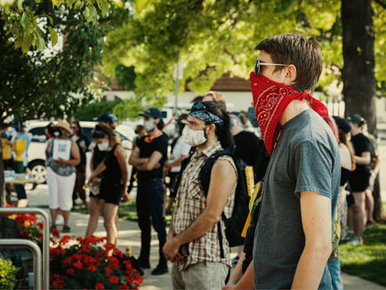 Westwood Senior Walkout in Protest of Returning to School Full Time